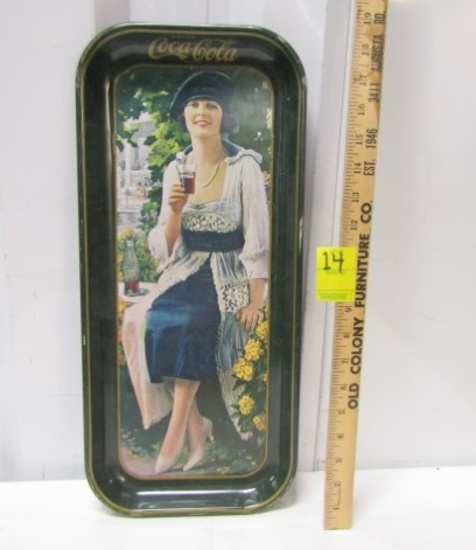 Vtg 1973 Coca Cola Tray That Was Reproduced From A 1921 Coca Cola Tray