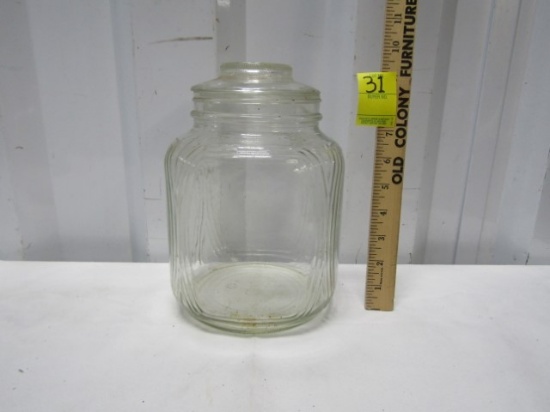 Vtg Duraglas Old Timey Cookie Jar Like Grandma Used To Have