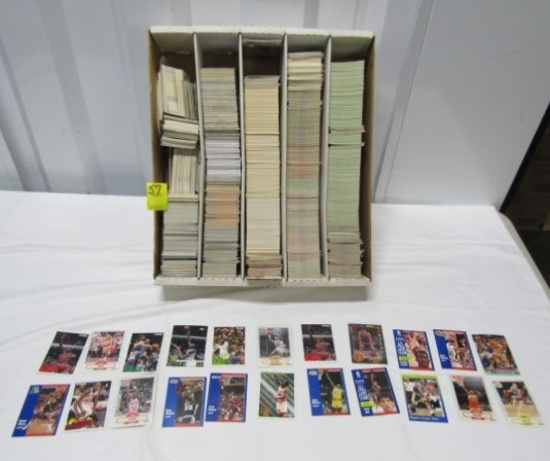 Huge Lot Of Late 1980s To Early 1990s Basketball Trading Cards