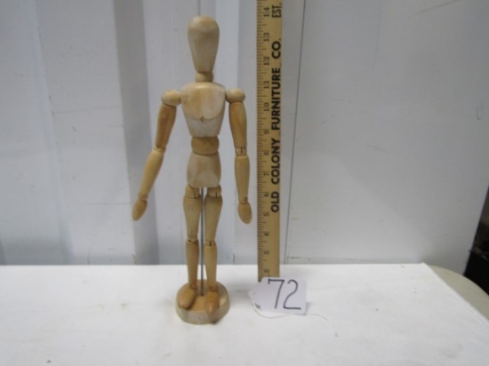 13" Tall Artist's Wooden Mannequin