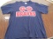 Vtg 1998 Atlanta Braves T - Shirt W/ Names Of Each Player On Back