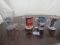 Lot Of Nascar And Miller Lite Glasses And Pitcher