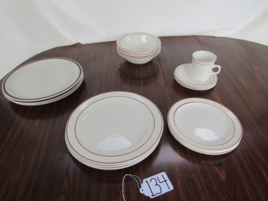 Partial Set Of Stoneware Dinner Ware