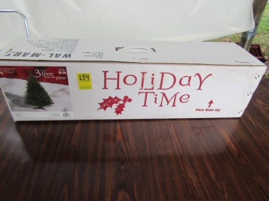 N I B Holiday Time 3' Christmas Tree   (LOCAL PICK UP ONLY)