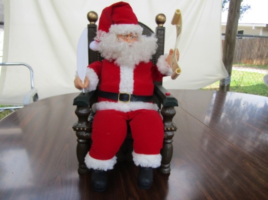 Animated Christmas Wish Santa Claus