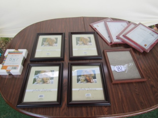 Lot Of Nine N I B 8" X 10" And Three 5" X 7" Picture Frames