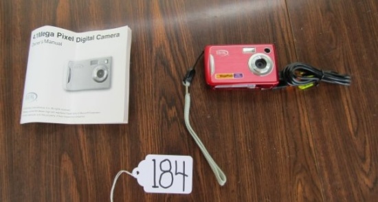 Digital Concepts Digital Camera W/ Instructions And Cord