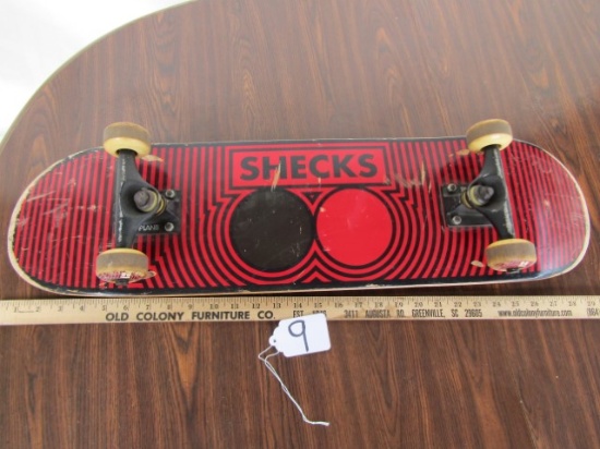 Vtg Ryan Sheckler " Shecks " Skateboard   (LOCAL PICK UP ONLY)