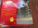 Gently Used 3' And 4' Pre Lit Spiral Trees