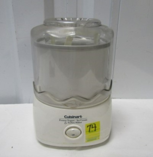 Cuisinart Frozen Yogurt, Uce Cream And Sorbet Maker