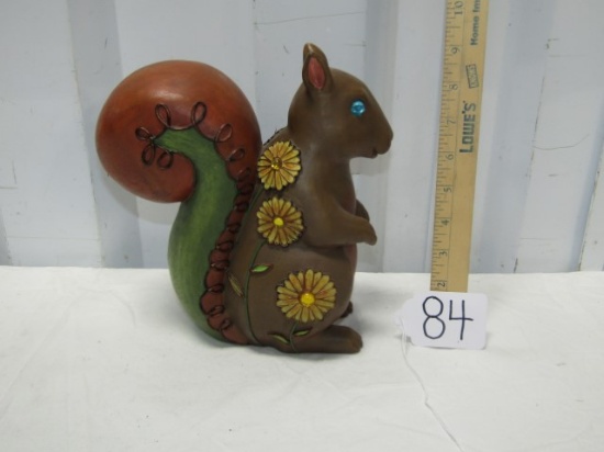 Never Used Jeweled Squirrel Garden Statuary
