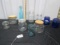 Lot Of Glass Canisters, Canning Jars, Bottle And A Cookie Jar  (LOCAL PICK UP ONLY)
