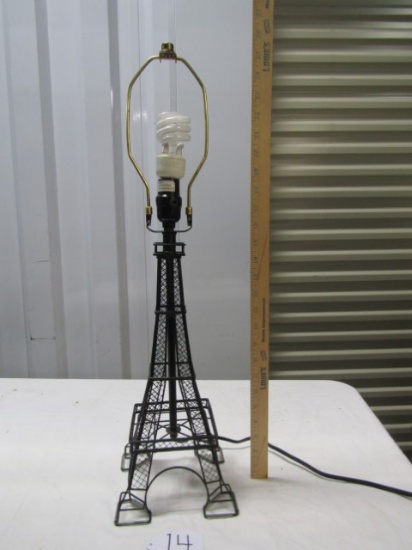 Cool Metal Eiffel Tower Lamp