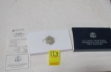 Vtg 2001 Capitol Visitor Center Proof Half Dollar W/ C O A And Box