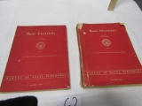 1952 Vtg Books: Basic Electricity With The Department Of The Navy Seal