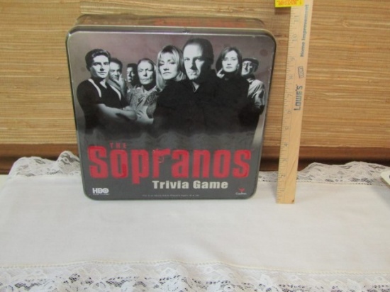 N I B The Sopranos Trivia Game In Collectible Tin