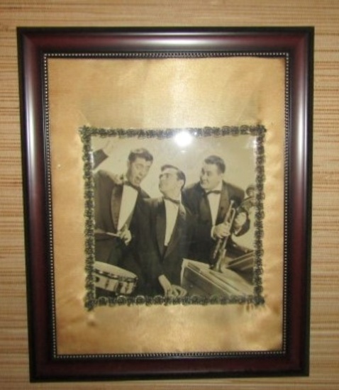 Vtg Autographed Framed Picture Of The Playmates