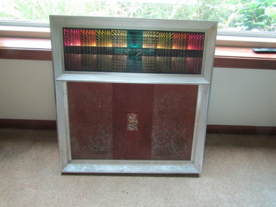 Vtg Front Panel Of A Seeburg Juke Box Stereo (LOCAL PICK UP ONLY)