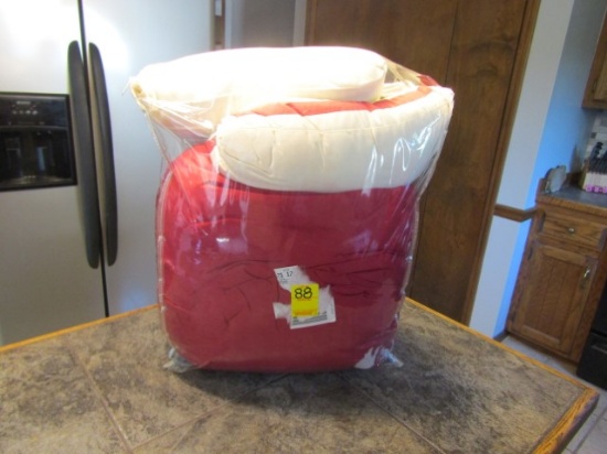 Gently Used King Size Comforter And 2 Matching Throw Pillows (LOCAL PICK UP ONLY)