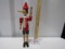 Vtg 1981 C2 Rainoldi Hand Painted, Hand Turned Wooden Pinocchio Made In Italy