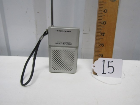 Realistic Crystal Controlled Weatheradio Model 12-151 A