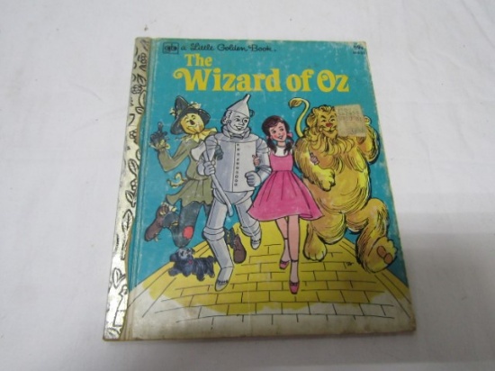 Vtg 1980 A Little Golden Book, The Wizard Of Oz