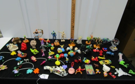 Huge Lot Of Various Toys Including Toys From Fast Food Places