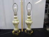 Very Nice Vtg Matching Table Lamps