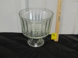 Vtg Pedestal Truffle Bowl
