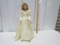 Bride Porcelain Doll W/ Stand