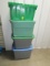 4 Larger Storage Tubs W/ Lids  (NO SHIPPING)