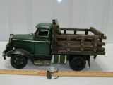 Pressed Steel And Wood Stake Truck