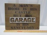 Wooden Wall Hanging Sign