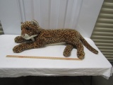 Large Plush Leopard Toy