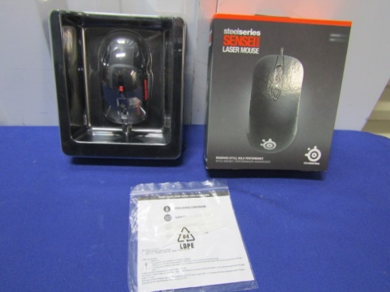 NEW Steelseries Sensei Laser Mouse Model M-00001 W/ Box