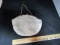 Vtg Ladies Beads On Satin Purse Made In Japan