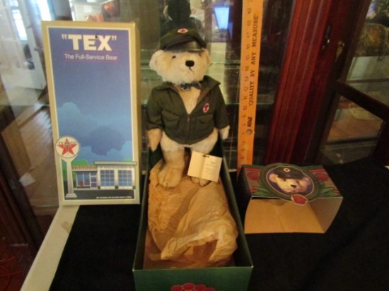 N I B Vtg 1997 First Edition " Tex " The Full Service Bear