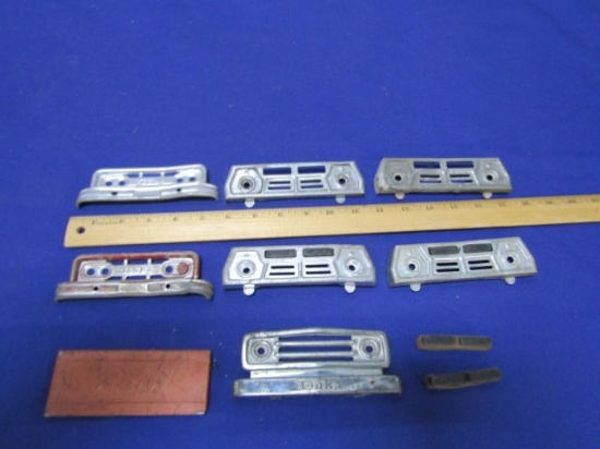 Vtg Tonka Parts: Front Grills, 1 Tail Gate And Bumpers
