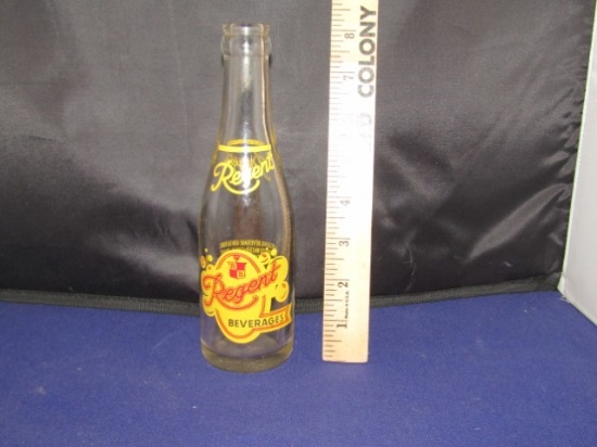Vtg Regent Beverages 7 Ounce Bottle