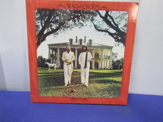1978 Seal And Crofts " Takin It Easy " 33 R P M Vinyl L P, B S K 3363