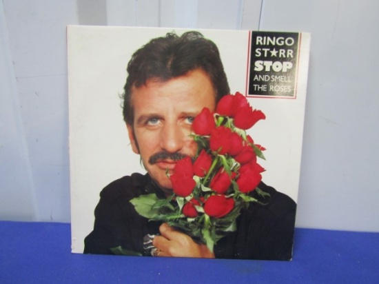 1981 Ringo Starr " Stop And Smell The Roses " 33 R P M Vunyl L P, N B I 33246