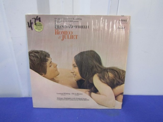 Vtg Original Soundtrack Recording Romeo And Juliet 33 R P M Vinyl L P, S T 2993