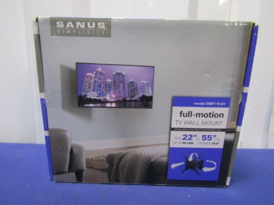Sanus Full Motion Television Wall Mount
