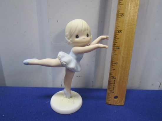 Vtg 1989 Precious Moments " Lord Turn My Life Around " Porcelain Figurine