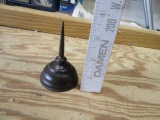 Antique Small Thumb Oil Can
