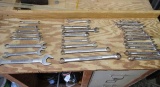 Lot Of Craftsman Wrenches: 16 Standard And 11 Metric