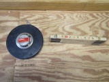 Lufkin 100 Foot Tape Measure And A Standard Tru - Test 72