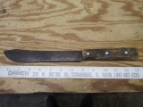 Vtg Case X X 431-8 Wood Handled Butcher Knife