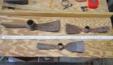 3 Different Sized Mattock Heads (LOCAL PICK UP ONLY)