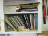 Cabinet Full Of Woodworking Books And Such (LOCAL PICK UP ONLY)